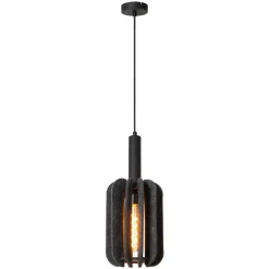 Lucide Hanglamp Rafal Grijs - E27 - Ø 20 cm
