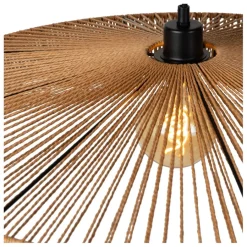 Lucide Hanglamp Yunkai Naturel - E27 - Ø 50 cm