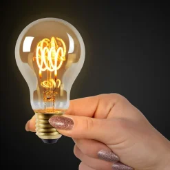 Lucide Lichtbron A60 Amber - E27 - Ø 6 cm