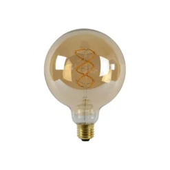 Lucide Lichtbron G125 Amber - E27 - Ø 12,5 cm