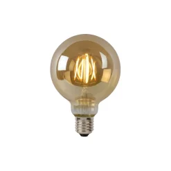 Lucide Lichtbron G95 Amber - E27 - Ø 9,5 cm