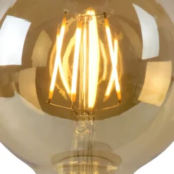 Lucide Lichtbron G95 Amber - E27 - Ø 9,5 cm