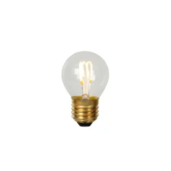 Lucide Lichtbron G45 Transparant - E27 - Ø 4,5 cm