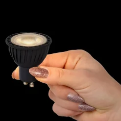 Lucide Lichtbron MR16 Zwart - GU10 - Ø 5 cm