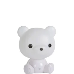 Lucide Oplaadbare Kinderlamp Dodo Bear Wit - LED - 25 cm hoog