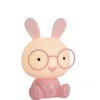 Lucide Oplaadbare Kinderlamp Dodo Rabbit Roze - LED - 31 cm hoog