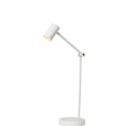 Lucide Oplaadbare Tafellamp Tipik Wit - LED - 64 cm hoog