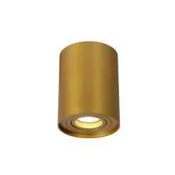 Lucide Plafondspot Tube Goud - GU10 - Ø 10 cm