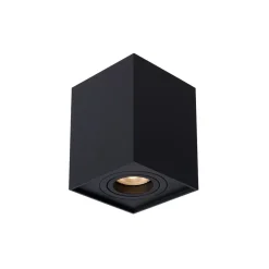 Lucide Plafondspot Tube Zwart - GU10 - 10x10 cm