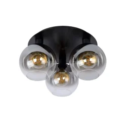 Lucide Plafonniere Marius Zwart - 3 x E27 - Ø 55 cm