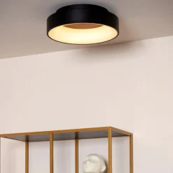 Lucide Plafonniere Mirage Zwart - LED - Ø 45 cm