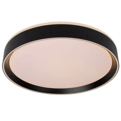 Lucide Plafonniere Nuria Zwart - LED - Ø 40 cm