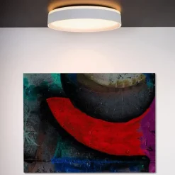 Lucide Plafonniere Nuria Wit - LED - Ø 30 cm