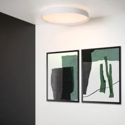 Lucide Plafonniere Nuria Wit - LED - Ø 50 cm