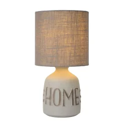 Lucide Tafellamp Cosby Grijs - E14 - 33 cm hoog