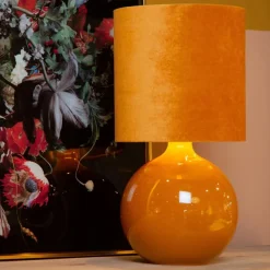 Lucide Tafellamp Esterad Okergeel - E14 - 47 cm hoog