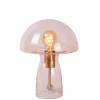 Lucide Tafellamp Fungo Roze - E27 - 28 cm hoog