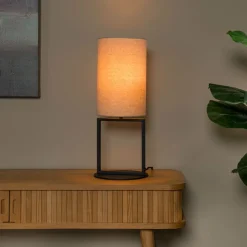 Lucide Tafellamp Herman Beige - E27 - 50cm hoog