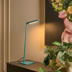 Lucide Tafellamp Lavale Turkoois - LED - 42 cm hoog