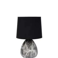Lucide Tafellamp Marmo Zwart - E14 - 26 cm hoog