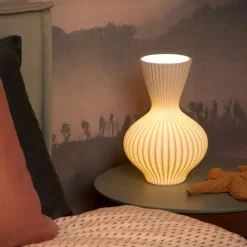 Lucide Tafellamp Momoro Wit - 30 cm hoog