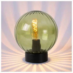 Lucide Tafellamp Monsaraz Groen - 25 cm hoog