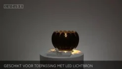 Lucide Tafellamp Spencer Zwart - E27 - Ø 30 cm