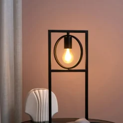 Lucide Tafellamp Suus Zwart - E27 - 50 cm hoog