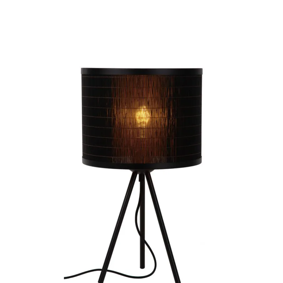 Lucide Tafellamp Tagalog Zwart - E27 - 45 cm hoog