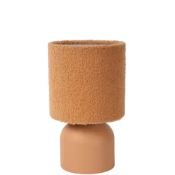 Lucide Tafellamp Woolly Geel - E14 - 28 cm hoog