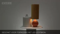 Lucide Vloerlamp Esterad Okergeel - E27 - 100 cm hoog
