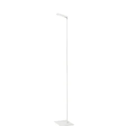 Lucide Vloerlamp Lavale Wit - LED - 138 cm hoog