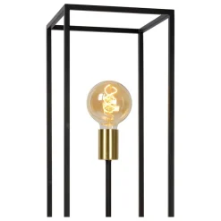 Lucide Vloerlamp Ruben Zwart - 3 x E27 - 120 cm hoog