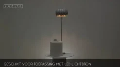 Lucide Vloerlamp Spencer Grijs - E27 - Ø 40 cm