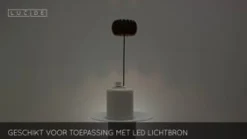 Lucide Vloerlamp Spencer Zwart - E27 - Ø 40 cm