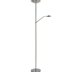 Lucide Vloerlamp Zenith Zilver - LED - 180 cm hoog