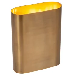 Lucide Wandlamp Ovalis Goud - 2 x E14 - 20 cm hoog