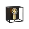Lucide Wandlamp Ruben Zwart - E27 - 22 cm breed