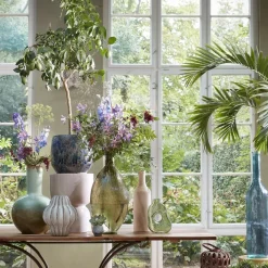 Mica Decorations Vaas Holm Groen - 52 cm hoog