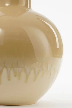 Mica Decorations Vaas Holm Crème - 52 cm hoog