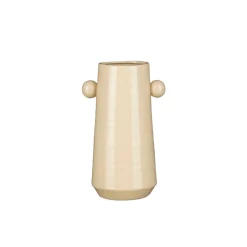 Mica Decorations Vaas Melle Beige - 29 cm hoog