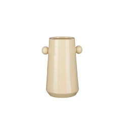 Mica Decorations Vaas Melle Beige - 24 cm hoog