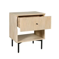 Nachtkastje Arabi Naturel - 45x55x35 cm