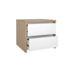 Nachtkastje Atlanta Eiken - 52x46x49 cm