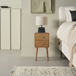 Nachtkastje Borba Lichtbruin - 30x57x30 cm