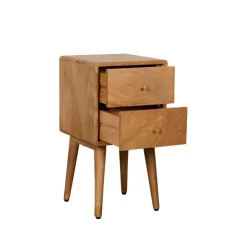Nachtkastje Borba Lichtbruin - 30x57x30 cm