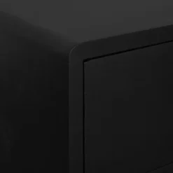 Nachtkastje Borba Zwart - 30x57x30 cm