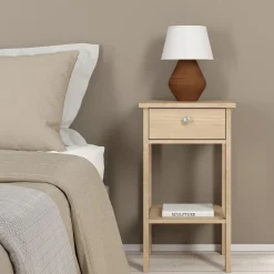 Nachtkastje Dallas Eiken - 40x71x35 cm