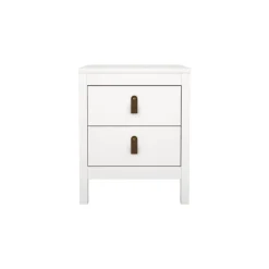 Nachtkastje Dallas Wit - 44x55x39 cm