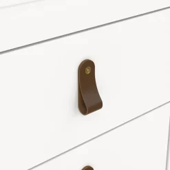 Nachtkastje Dallas Wit - 44x55x39 cm